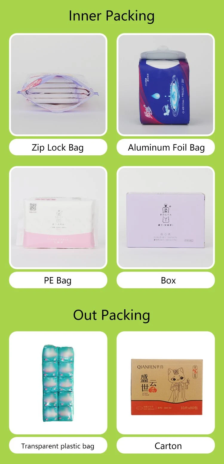 Best Price Disposable Es Super Soft Cotton Surface Anion Sanitary Napkin