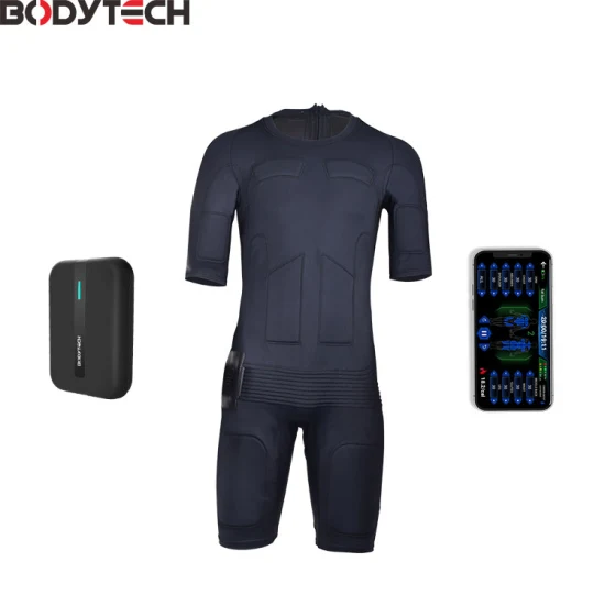 Home Use Muscular EMS Electrostimulation Suit Available in Custom Color