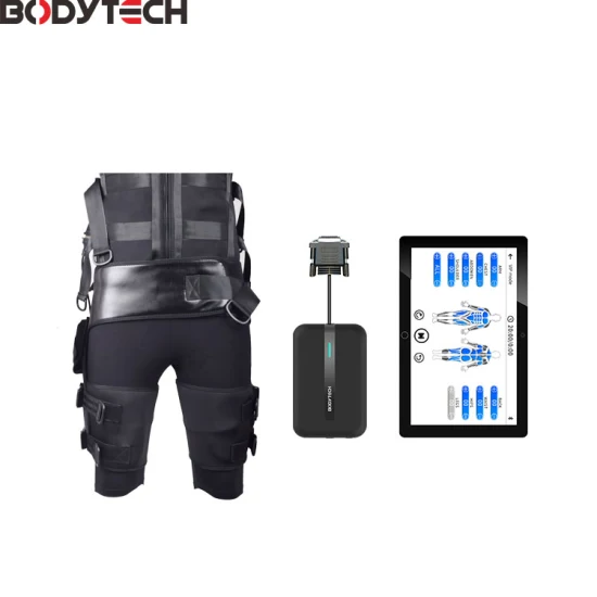 Bodytech Professional 20 Minute EMS Elektroden 1V2 Wireless EMS Fitness Suit Electrostimulation